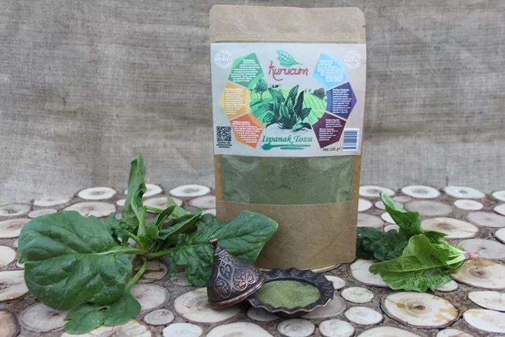 dried spinach powder-3